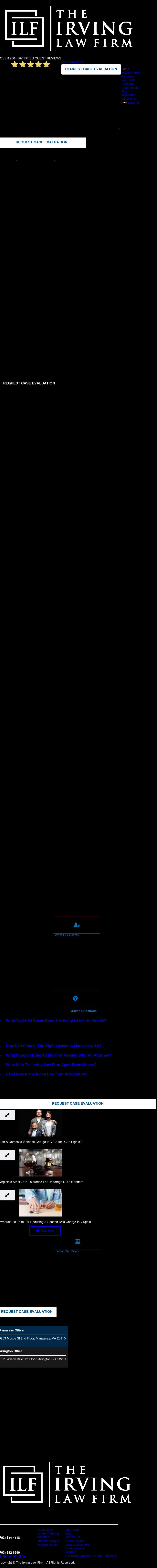 The Irving Law Firm - Manassas VA Lawyers