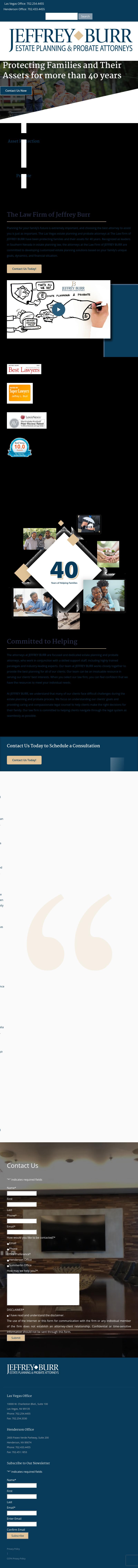 Jeffrey L. Burr - Las Vegas NV Lawyers