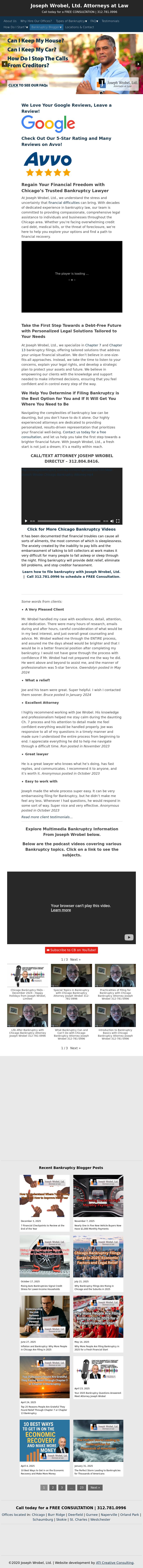 Joseph Wrobel, Ltd. - Westchester IL Lawyers