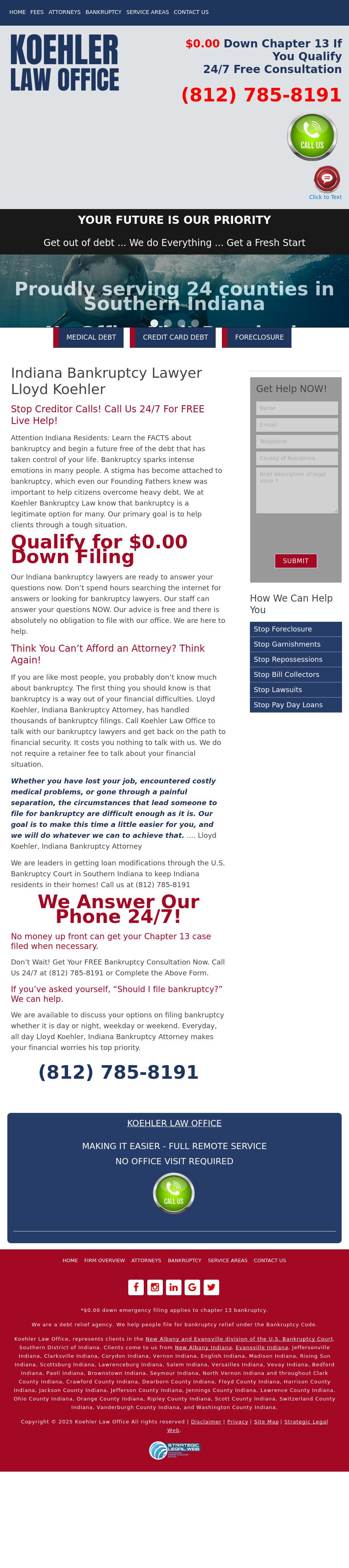 Koehler Law Office - New Albany IN Lawyers