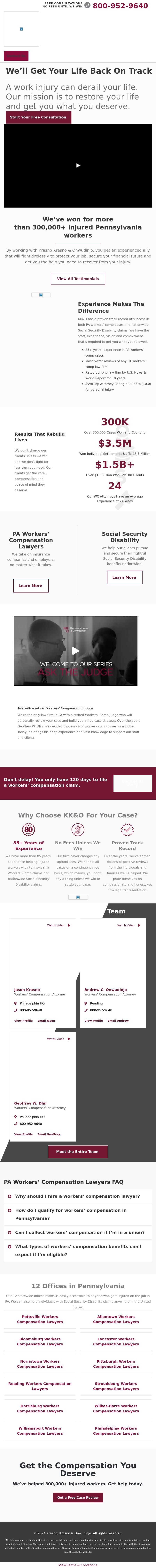 Krasno, Krasno & Onwudinjo - Allentown PA Lawyers