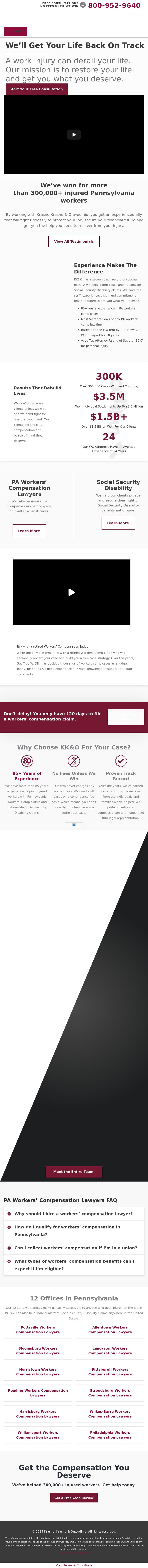 Krasno, Krasno & Onwudinjo - Stroudsburg PA Lawyers