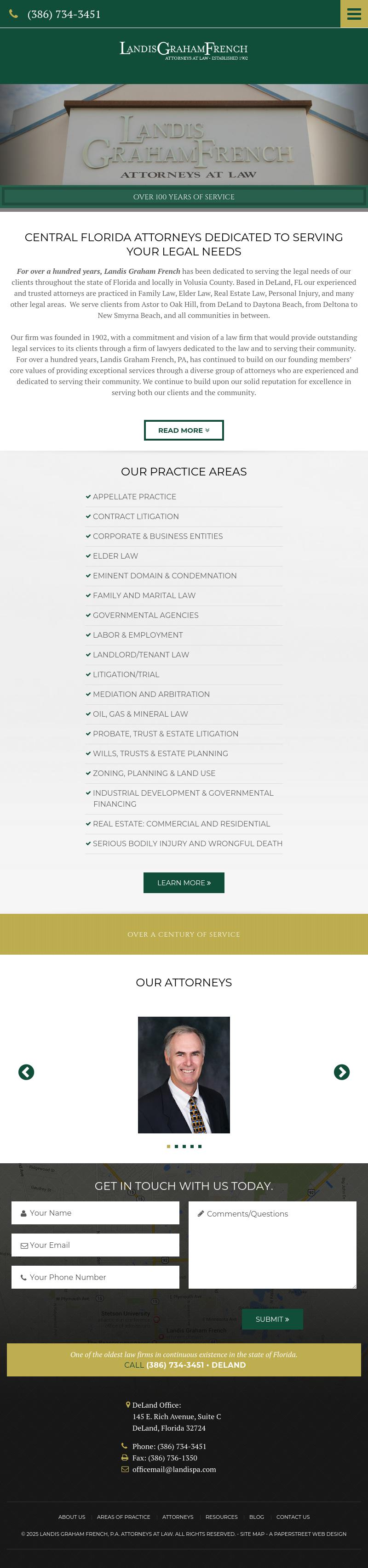 Landis Graham French, P.A. - DeLand FL Lawyers