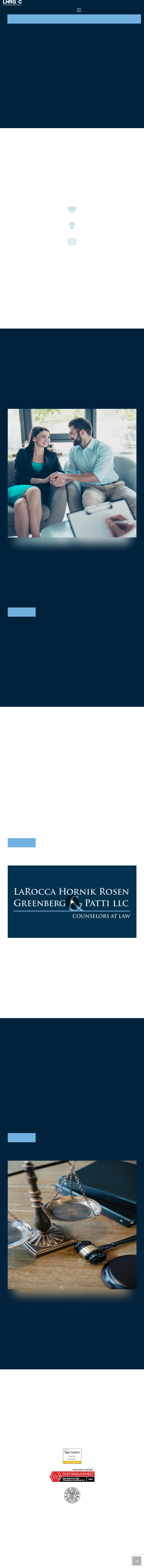 LaRocca Hornik Rosen Greenberg & Patti LLC - Freehold NJ Lawyers