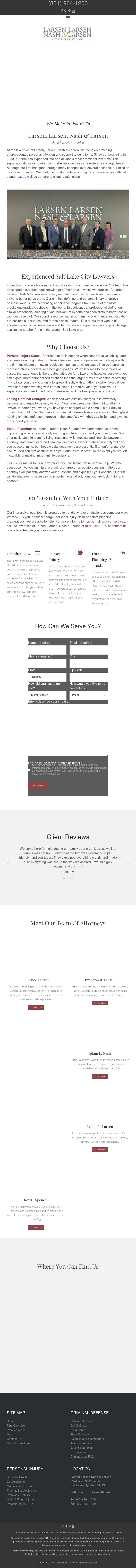 Larsen Larsen Nash & Larsen - West Valley City UT Lawyers