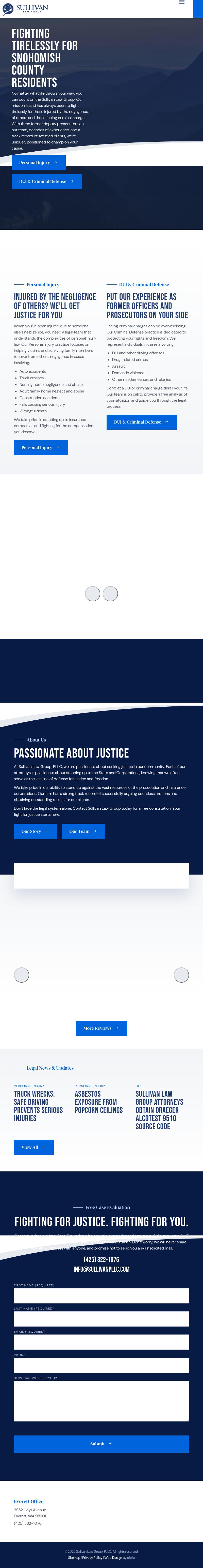 Law Office of Brian M. Sullivan, PLLC - Everett WA Lawyers