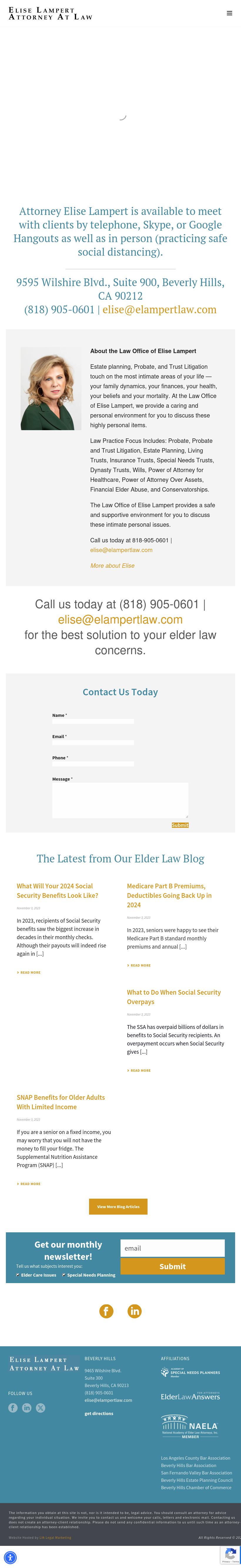 Law Office of Elise Lampert - Sherman Oaks CA Lawyers