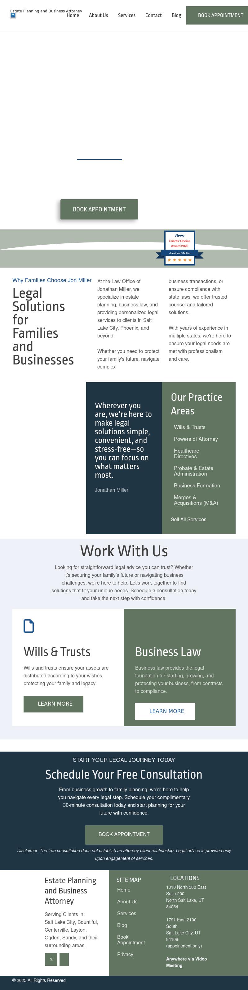 Law Office of Jonathan Miller - Salt Lake City UT Lawyers