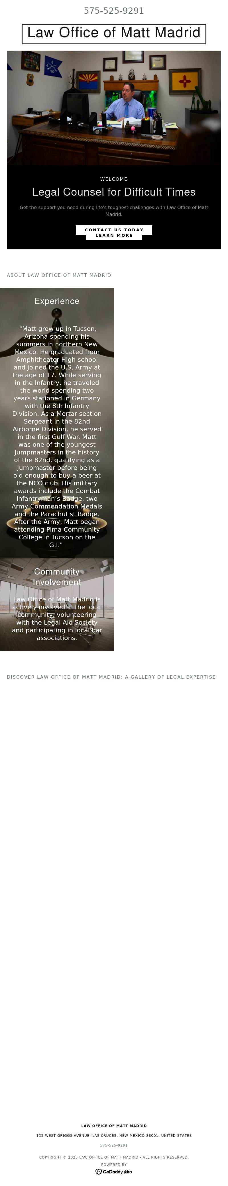 Law Office Of Matt Madrid - Las Cruces NM Lawyers