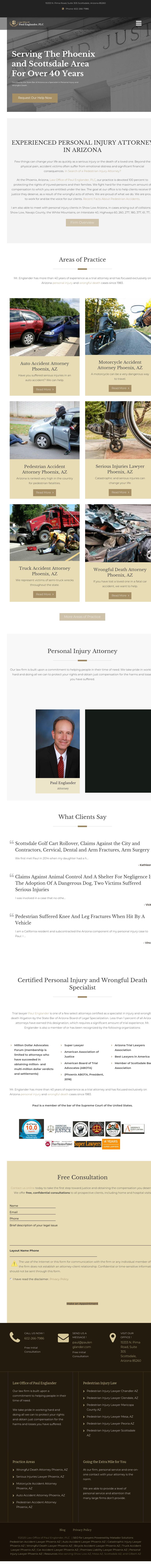 Law Office of Paul Englander, PLC - Phoenix AZ Lawyers
