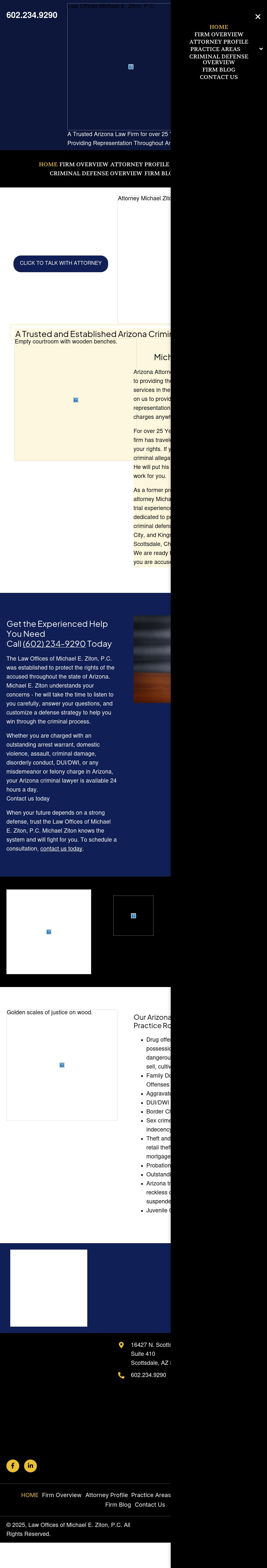 Law Offices Michael E. Ziton, P.C. - Phoenix AZ Lawyers