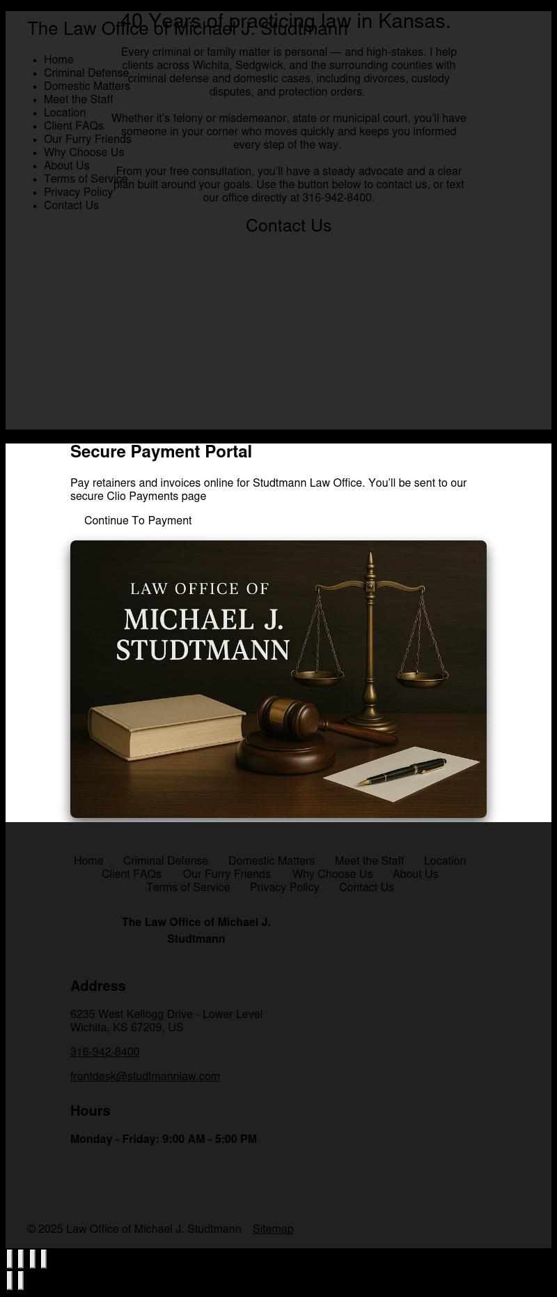 Law Offices of Michael J. Studtmann, P.A. - Wichita KS Lawyers