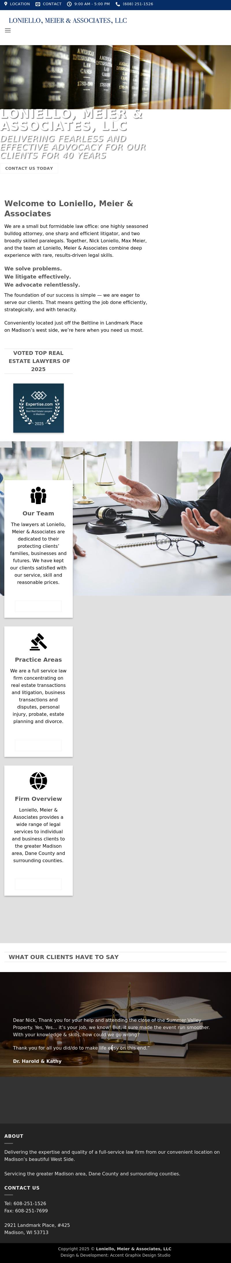 Loniello & Associates Law Offices - Madison WI Lawyers