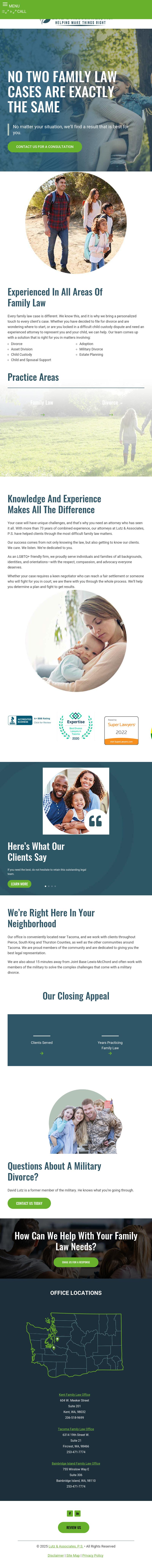 Lutz Law Offices, P.S. - Tacoma WA Lawyers