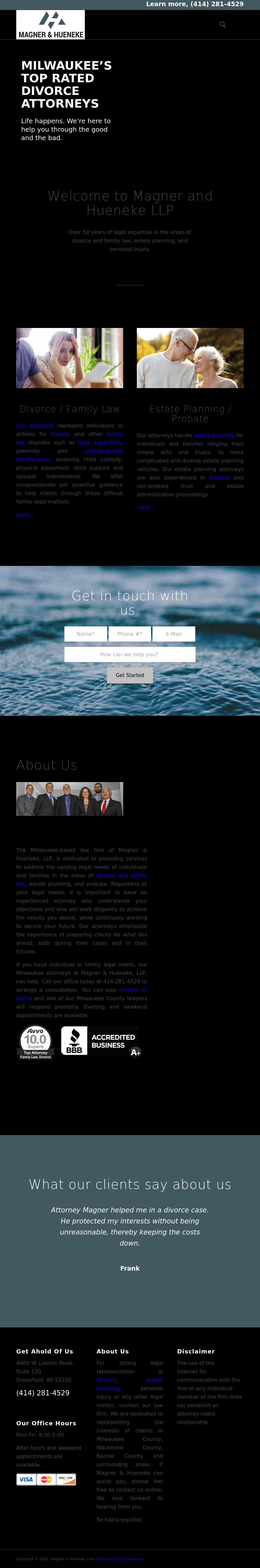 Magner, Hueneke, Smith & Borda, LLP - Milwaukee WI Lawyers