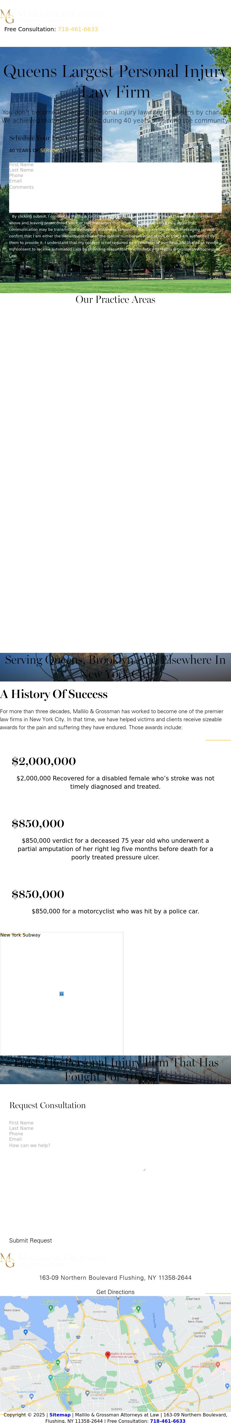 Mallilo & Grossman, Attorneys at Law - Flushing NY Lawyers