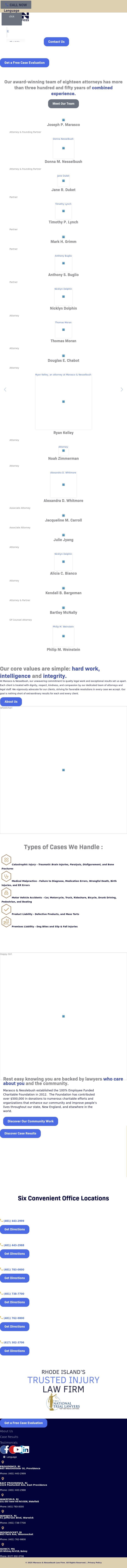 Marasco & Nesselbush, LLP - Quincy MA Lawyers