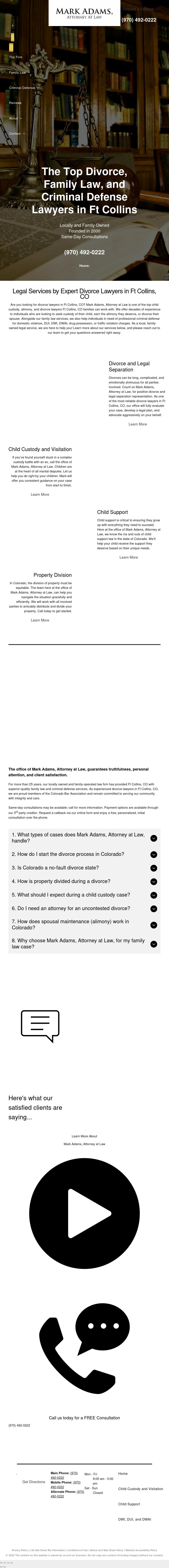 Mark E. Adams - Attorney at Law - Fort Collins CO Lawyers