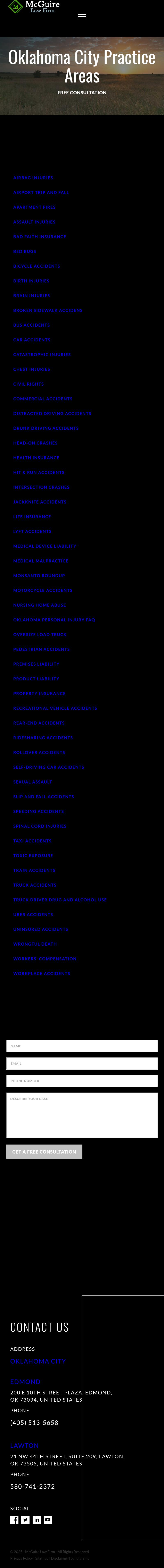 McGuire Law Firm - Edmond OK Lawyers