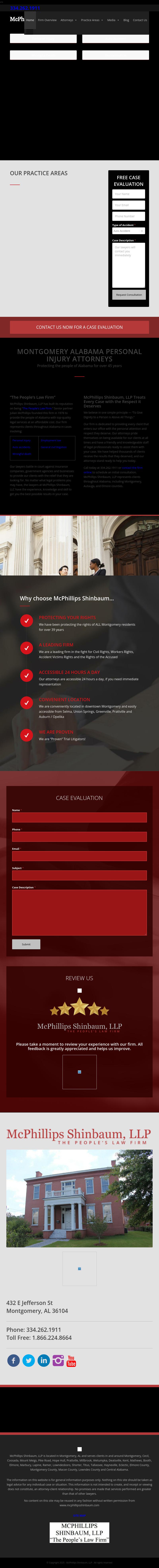 McPhillips Shinbaum Llp - Montgomery AL Lawyers
