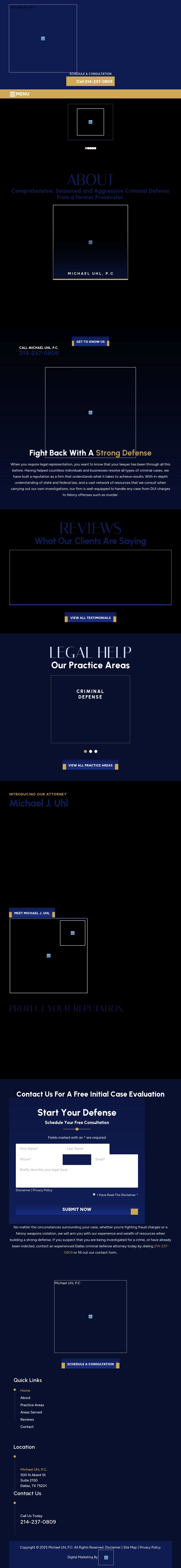 Michael Uhl, P.C. - Dallas TX Lawyers