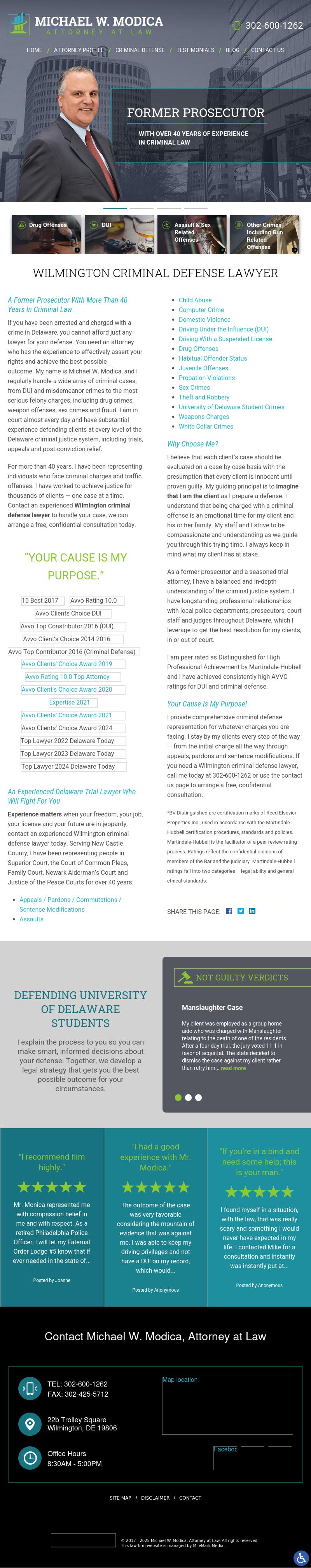 Michael W. Modica, Attorney at Law - Wilmington DE Lawyers