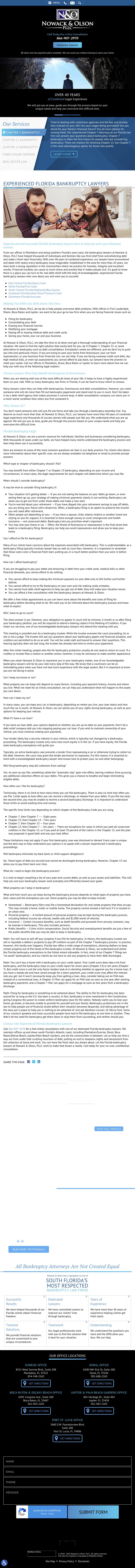 Nowack & Olson, PLLC - Miami FL Lawyers