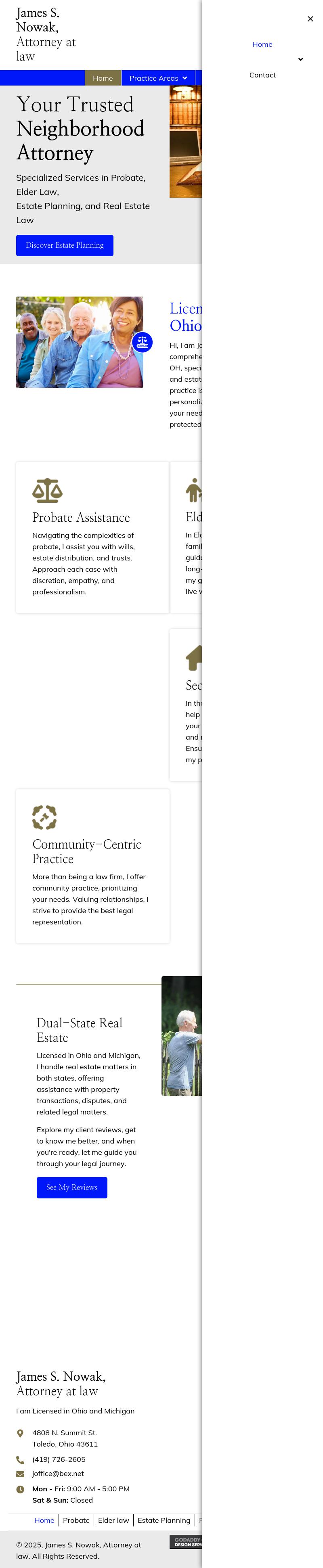 Nowak James S Attorney at Law - Toledo OH Lawyers