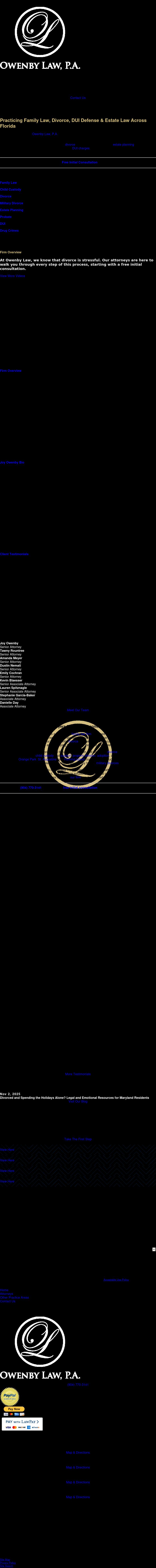 Owenby Law, LLC - Orange Park FL Lawyers