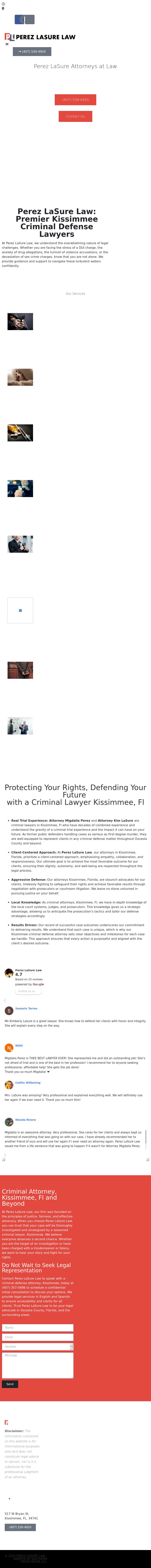 Perez LaSure Law - Kissimmee FL Lawyers