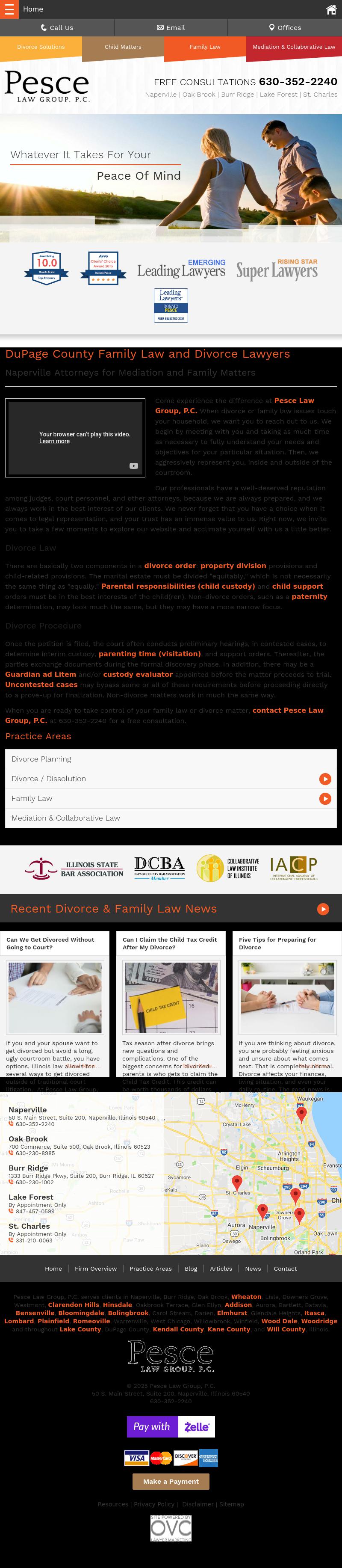 Pesce Law Group, P.C. - Naperville IL Lawyers