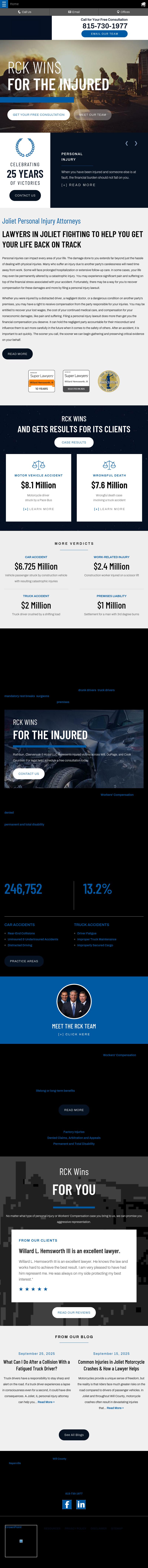 Rathbun, Cservenyak & Kozol, LLC - Joliet IL Lawyers