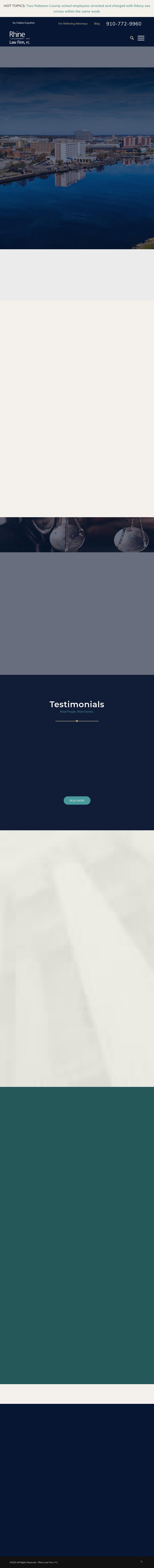 Rhine Law Firm, P.C. - Wilmington NC Lawyers