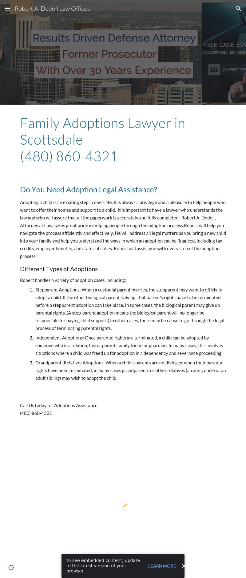 Robert A Dodell - Scottsdale AZ Lawyers