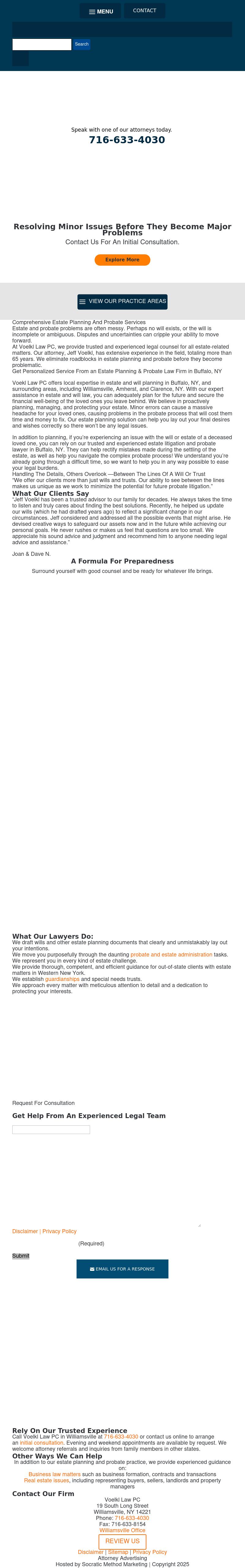 Robshaw, Mr. John  - Williamsville NY Lawyers