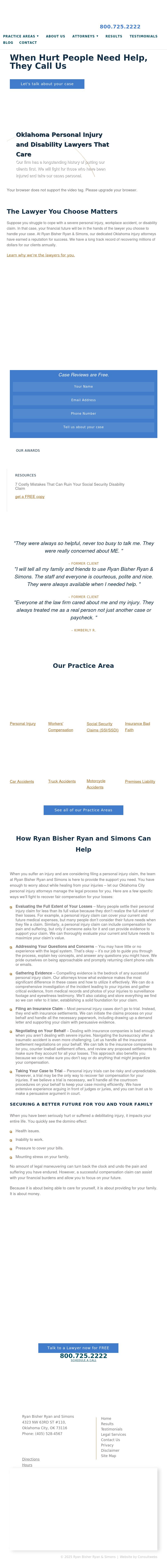 Ryan Bisher Ryan & Simons - Oklahoma City OK Lawyers