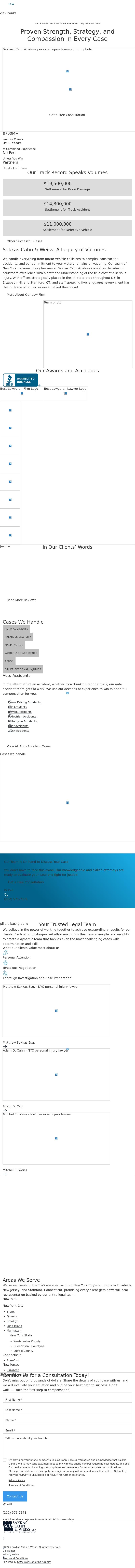 Sakkas, Cahn & Weiss, LLP - New York NY Lawyers