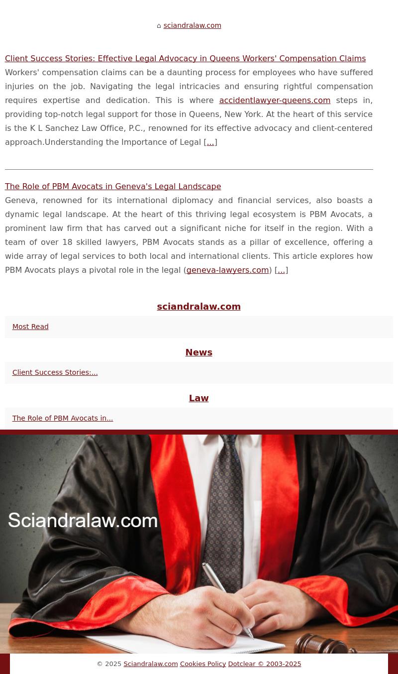 Salvatore Sciandra Law Offices Of - Fresno CA Lawyers