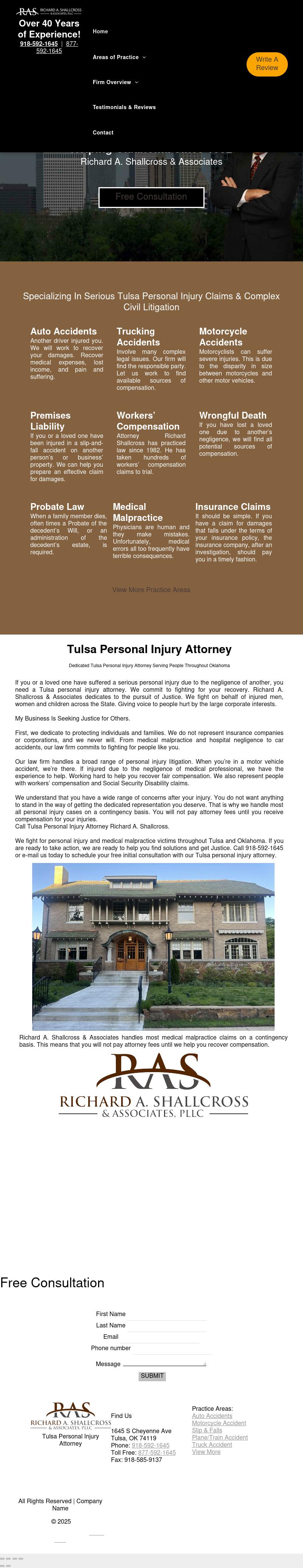 Shallcross Law Firm - Tulsa OK Lawyers