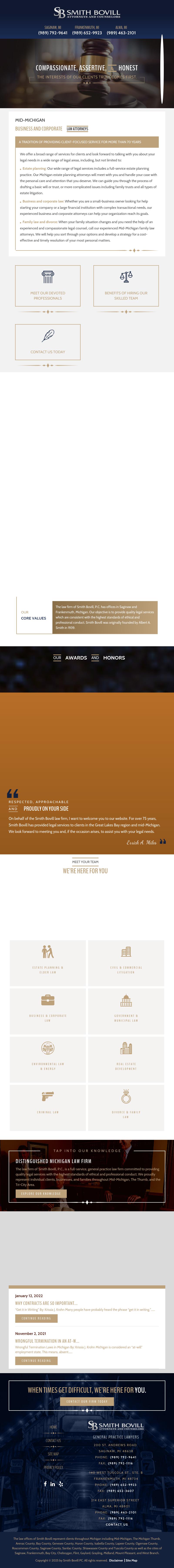 Smith Bovill PC - Saginaw MI Lawyers