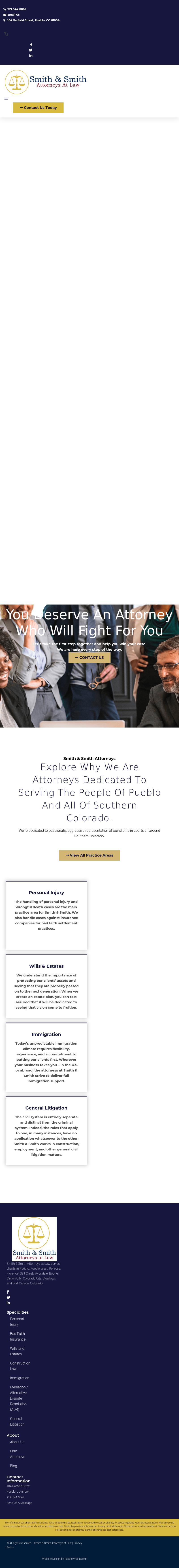 Smith, Mickey W - Pueblo CO Lawyers
