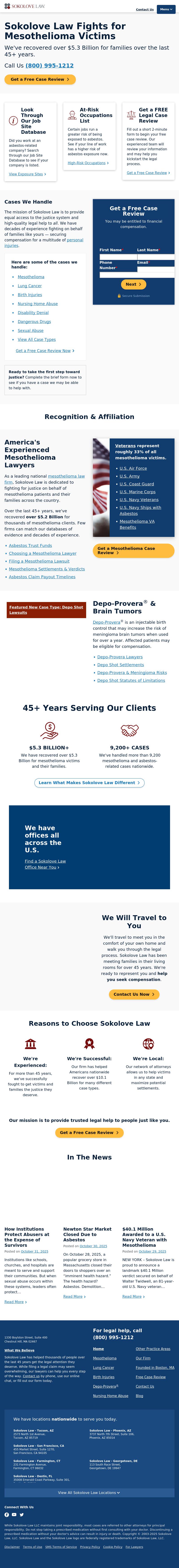 Sokolove Law, LLC - Wellesley MA Lawyers