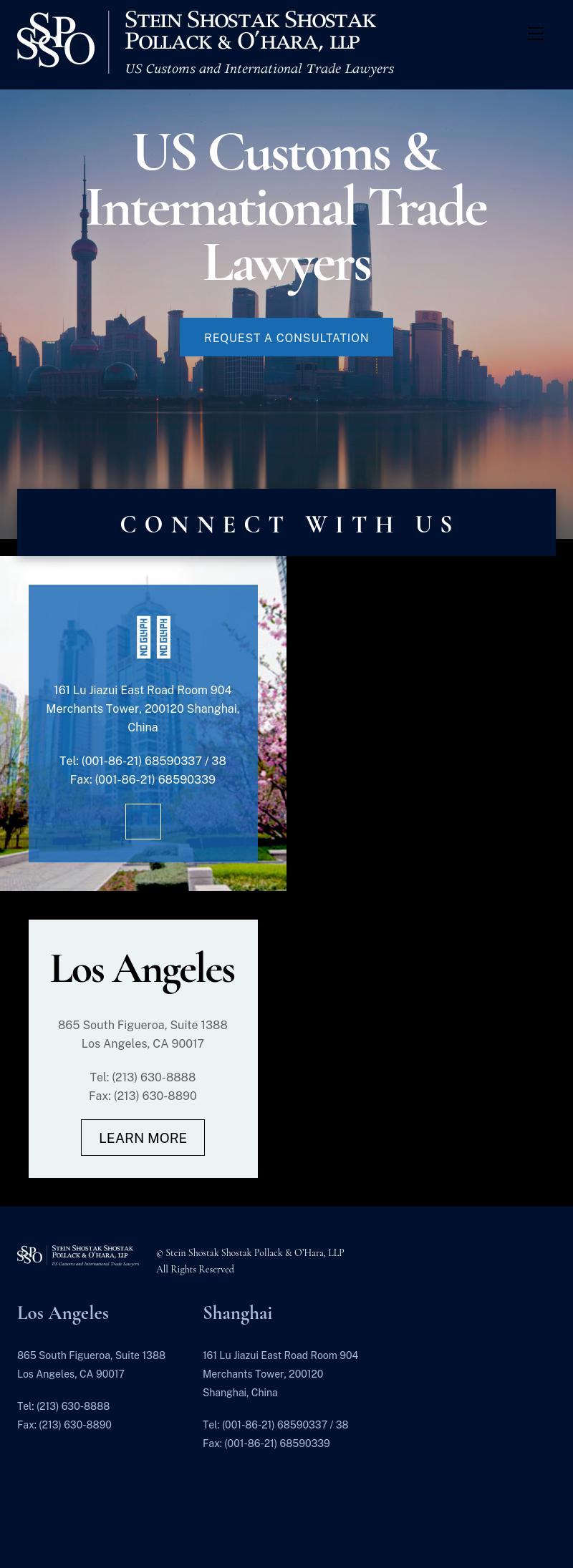 Stein Shostak Shostak Pollack & O'Hara, LLP - Los Angeles CA Lawyers