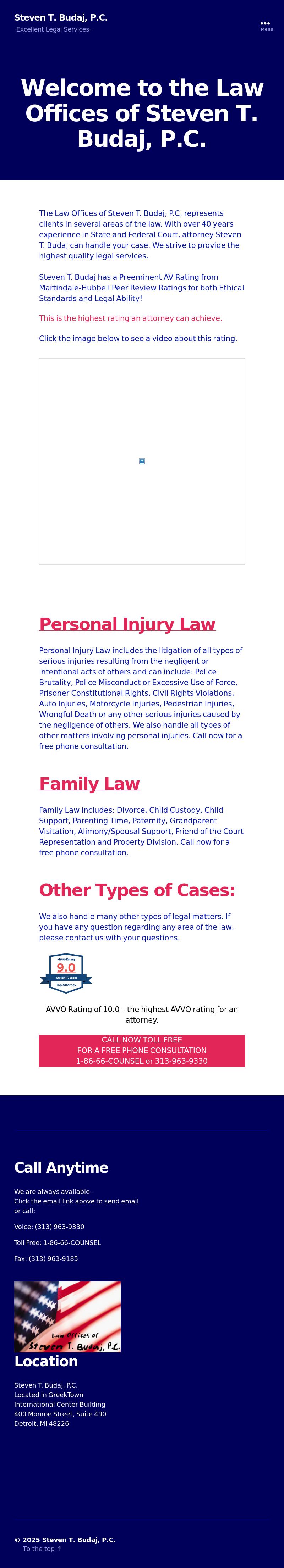 Steven T Budaj PC - Detroit MI Lawyers