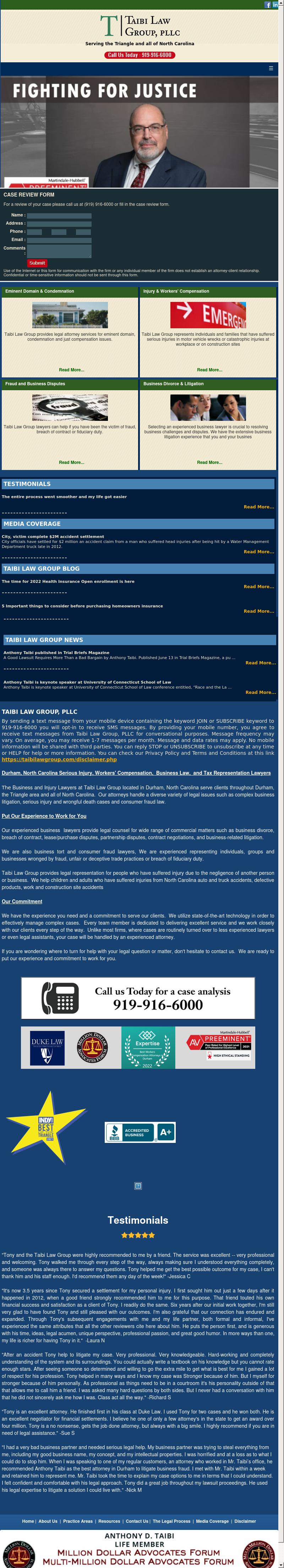 Taibi Law Group - Durham NC Lawyers
