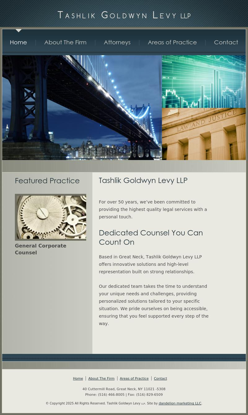 Tashlik Goldwyn Crandell Levy LLP - Great Neck NY Lawyers