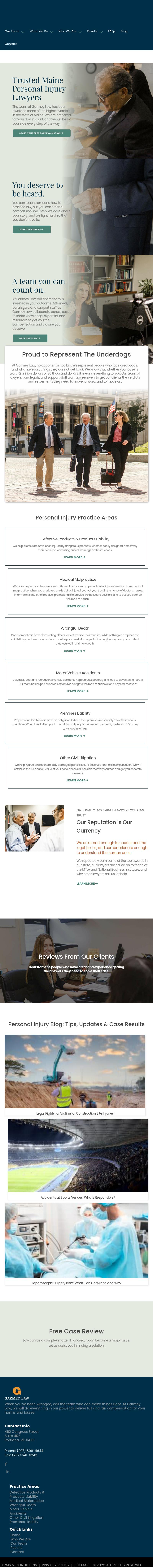 Terry Garmey & Assoc - Portland ME Lawyers