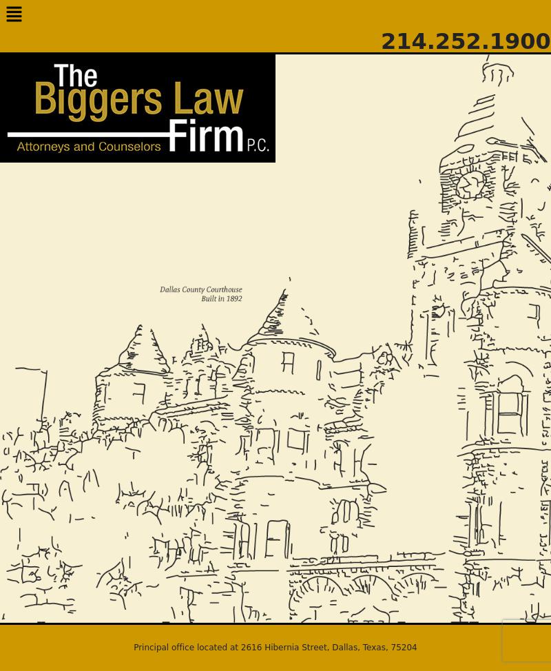 The Biggers Law Firm, P.C. - Dallas TX Lawyers