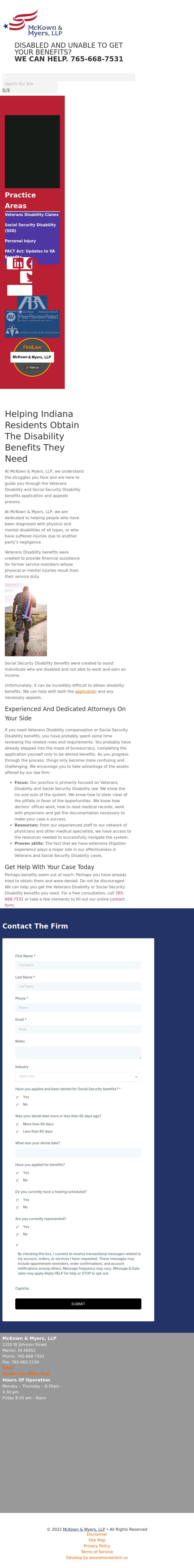 The Law Office of Jim McKown - Indianapolis IN Lawyers