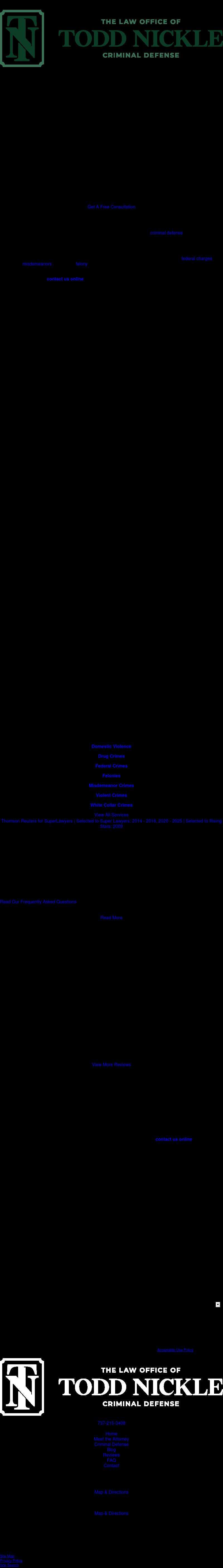 The Law Office of Todd Nickle - Austin TX Lawyers